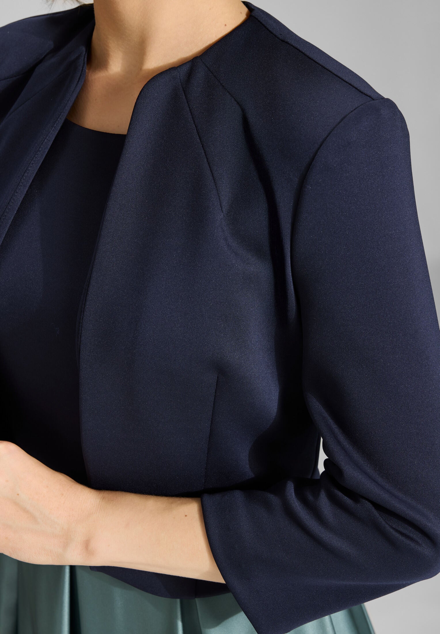 Kurze Jacke aus Scuba