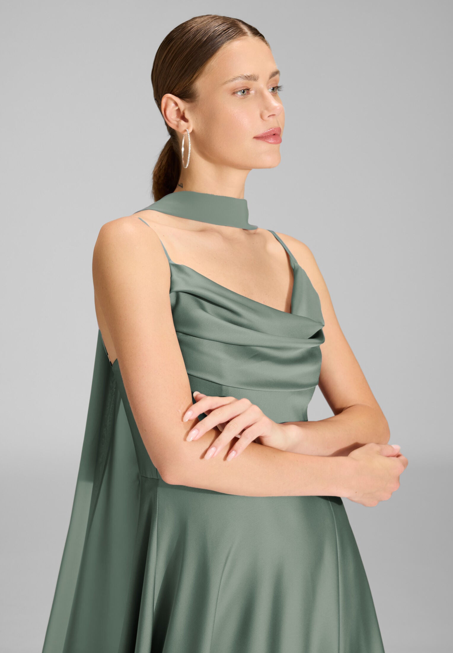 Schal aus zartem Chiffon