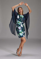 Fließende Chiffon-Stola