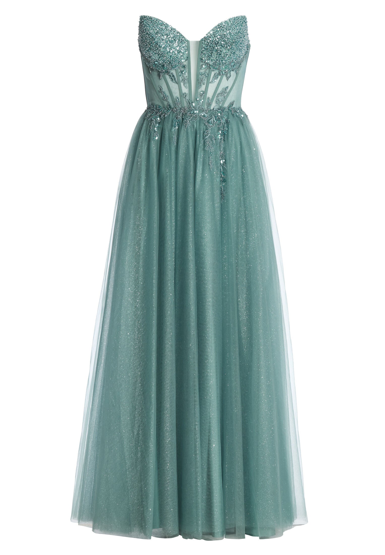 Tüllkleid mit Schimmereffekt