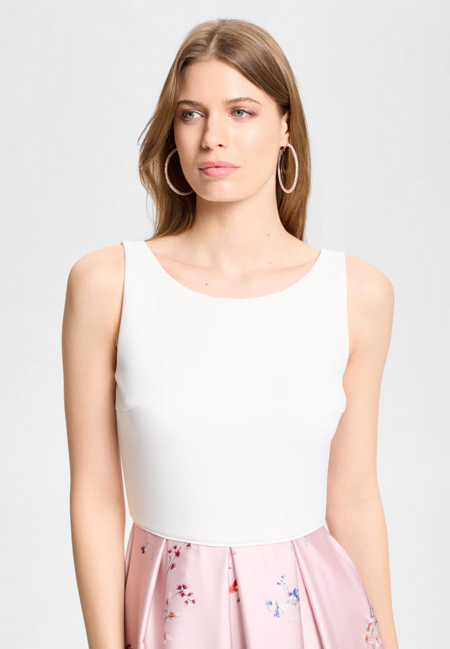 Cocktailkleid mit Bordüren-Print