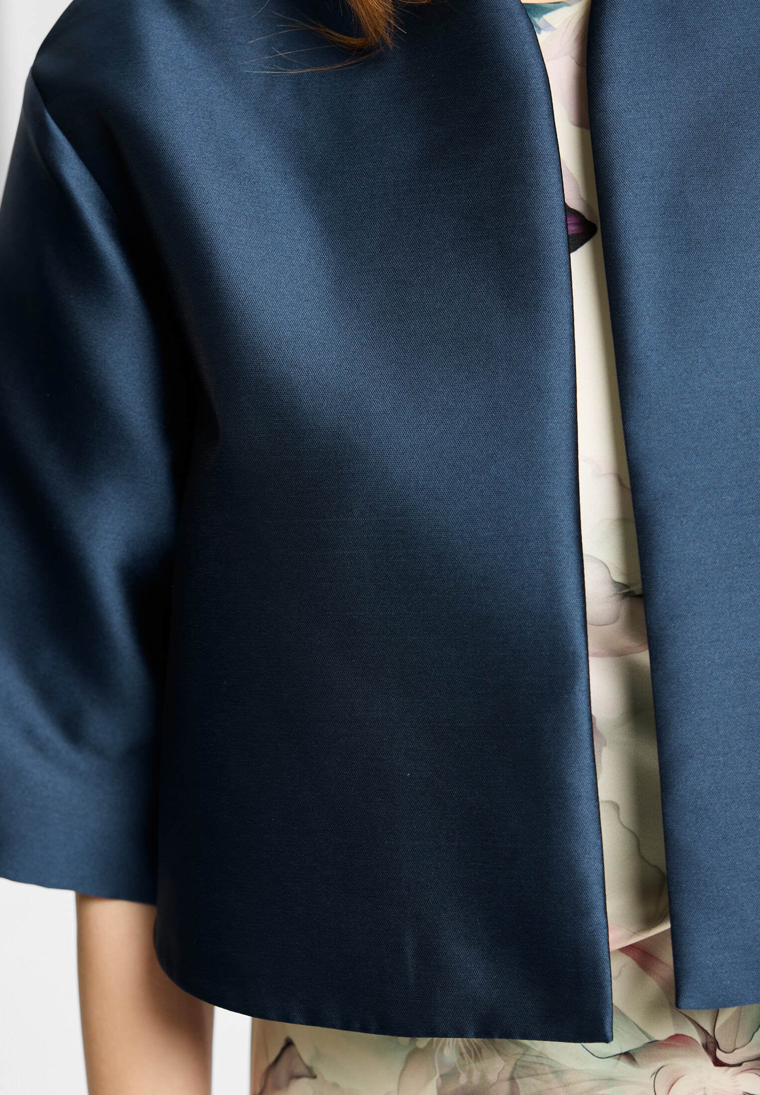 Oversized Jacke aus Twill