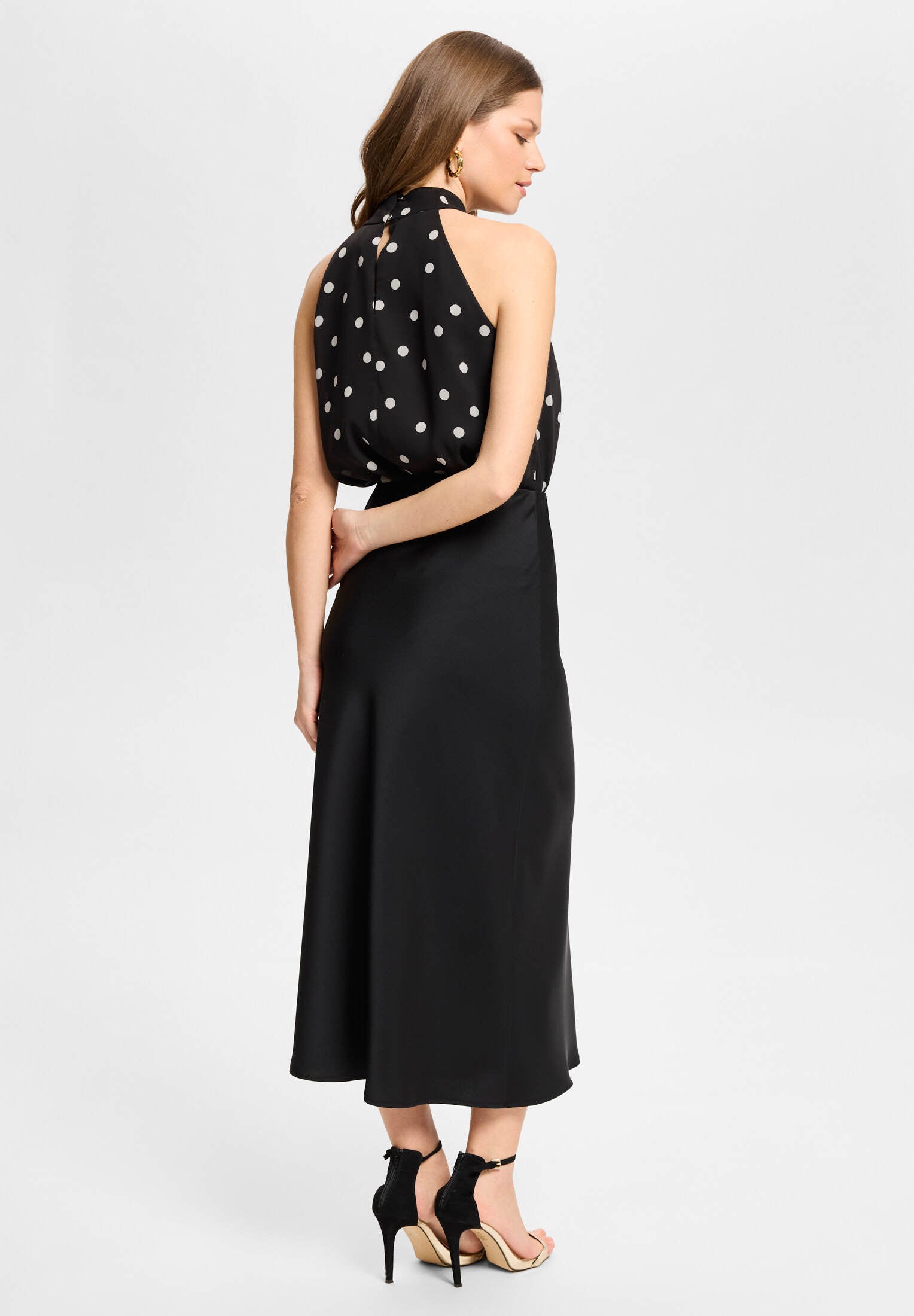 Schluppentop mit Polka Dots