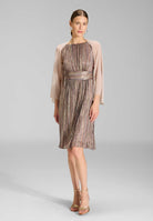 Leichte Chiffon-Stola peach blush