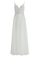 Langes paillettenbesticktes Abiball-Kleid