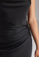 Slip-Dress aus nachhaltigem Satinchiffon