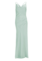 Slip-Dress aus nachhaltigem Satinchiffon