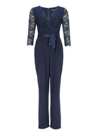 Festlicher Jumpsuit mit Wickel-Optik