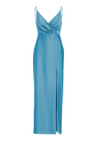 Slipdress aus nachhaltigem Satinchiffon