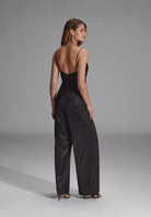 Jumpsuit mit Schimmereffekt