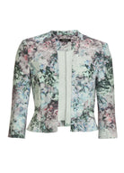 Floral bedruckter Scuba Blazer