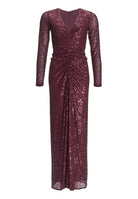 Abendkleid aus elastischem Paillettenstoff