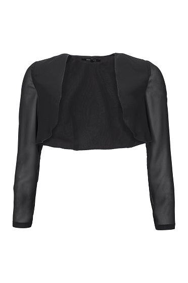 Bolero aus Chiffon