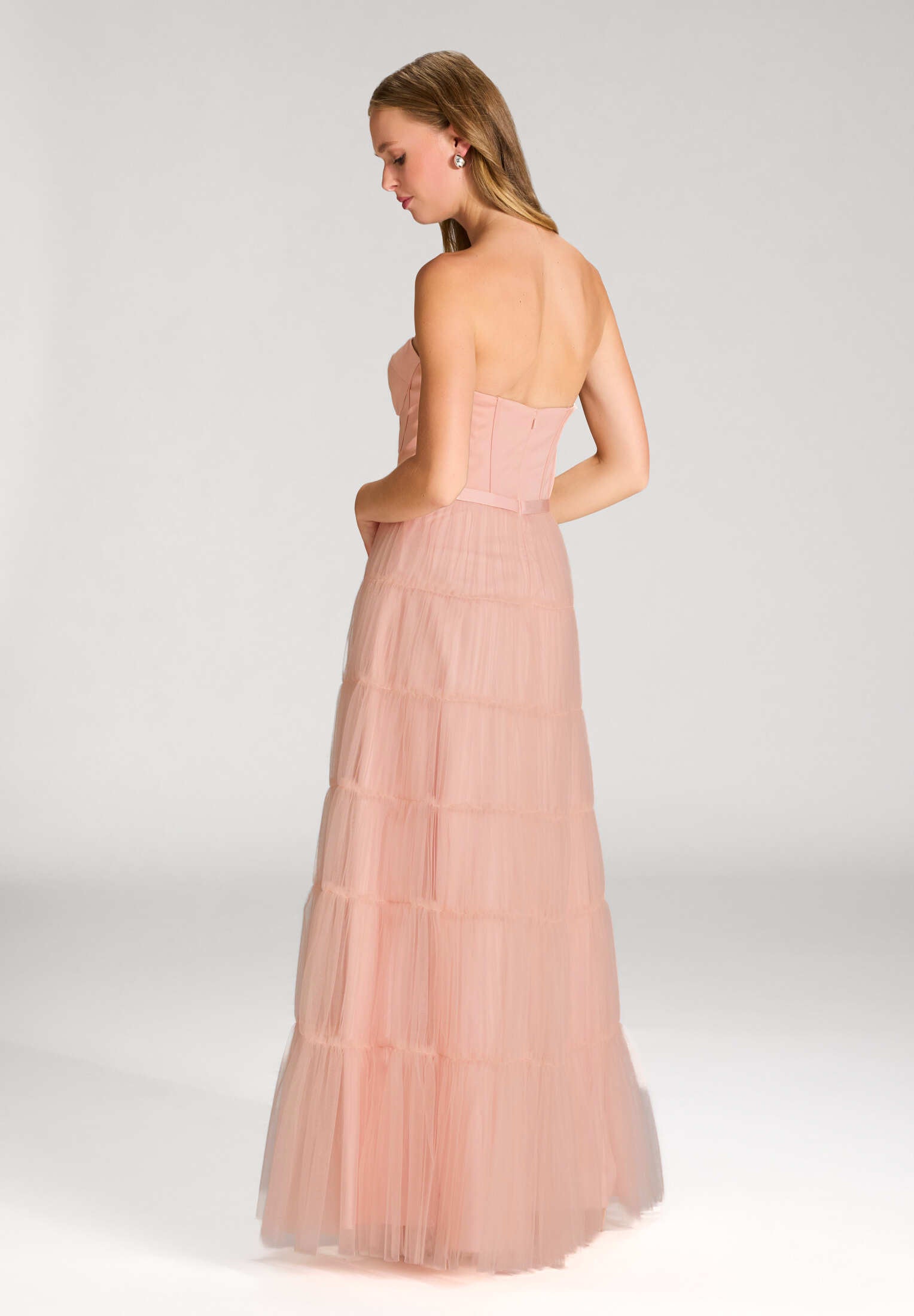 Corsagenkleid mit Tüllrock