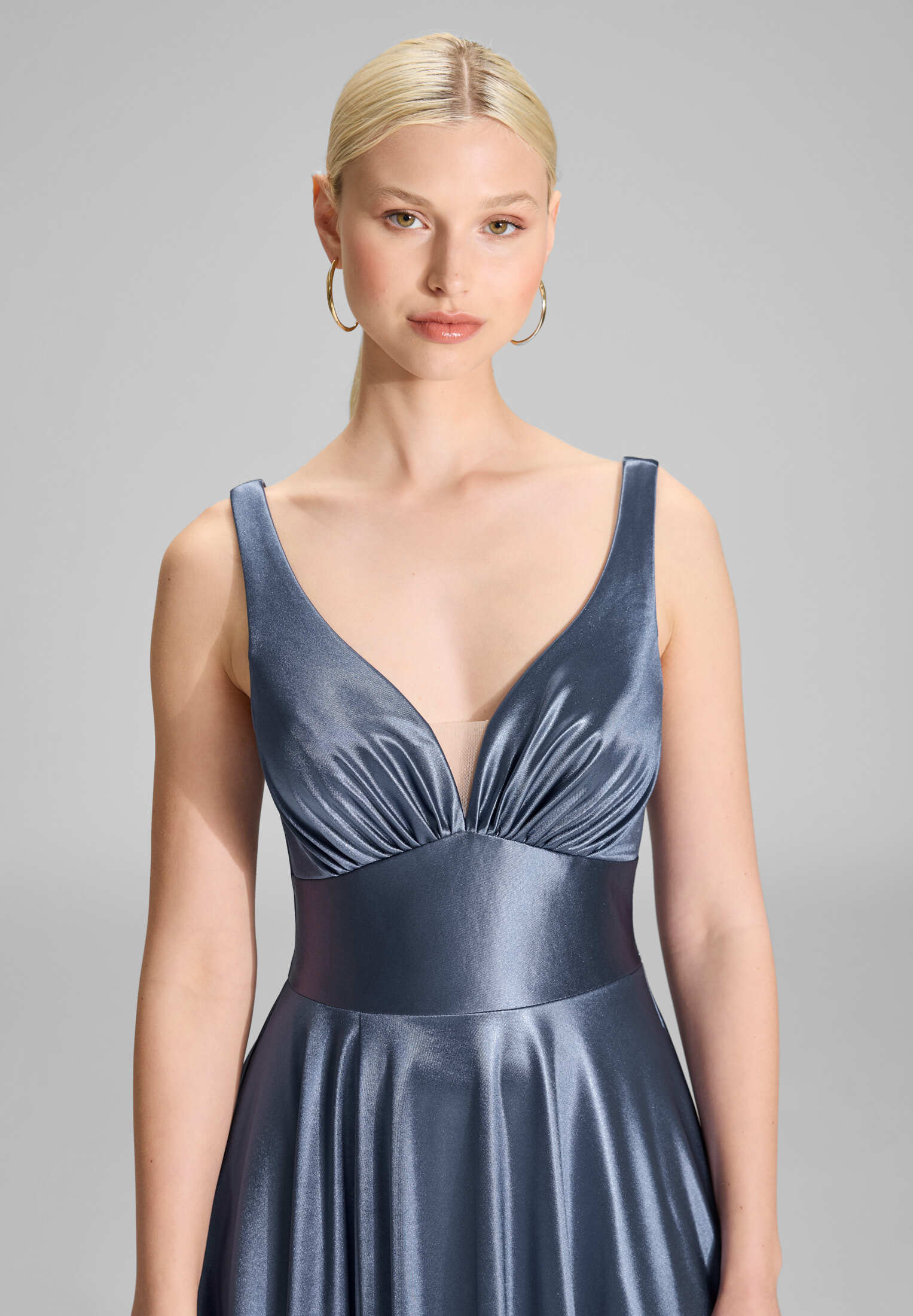 Abendkleid mit Schimmereffekt