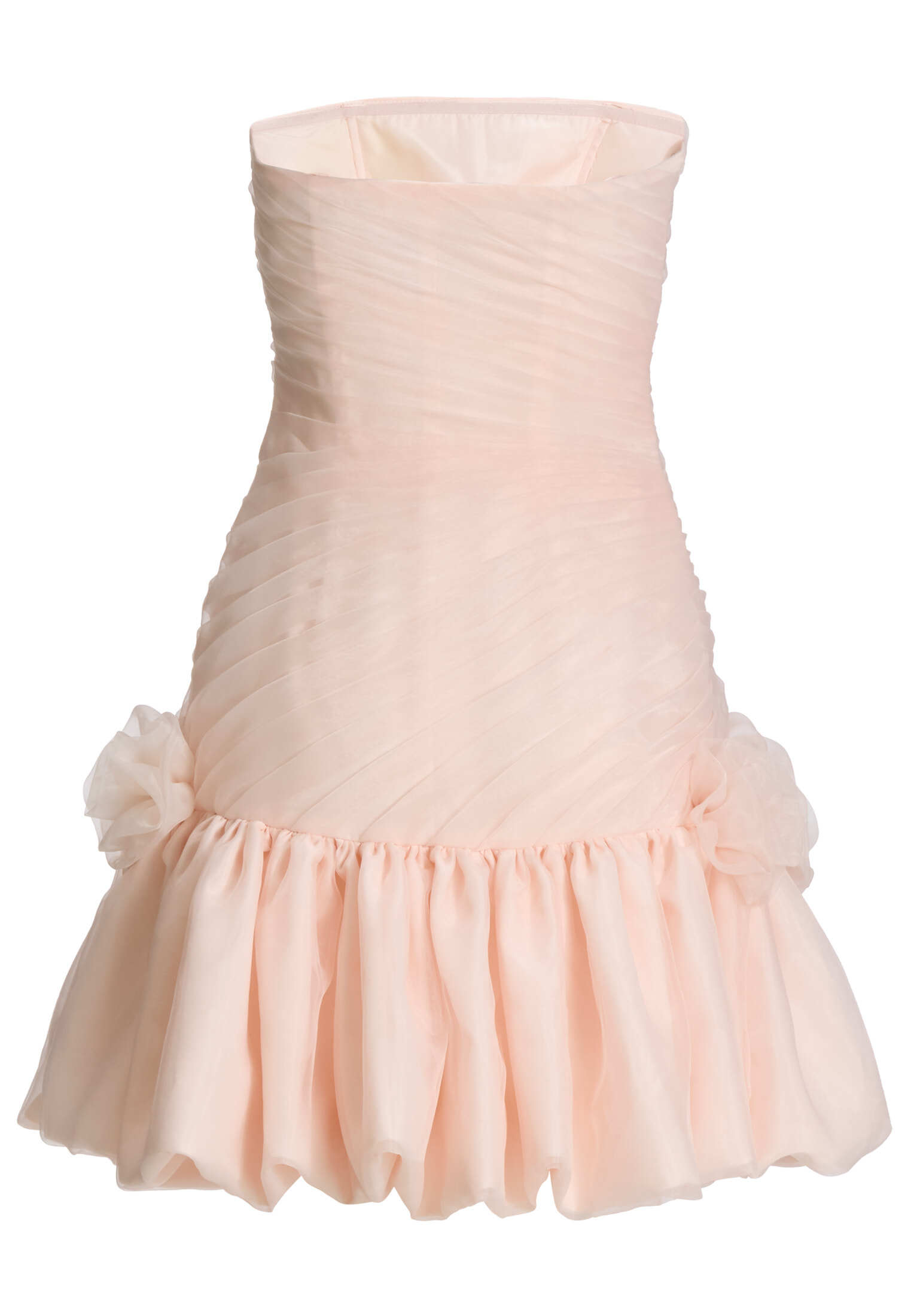 Cocktailkleid mit Blütenapplikation