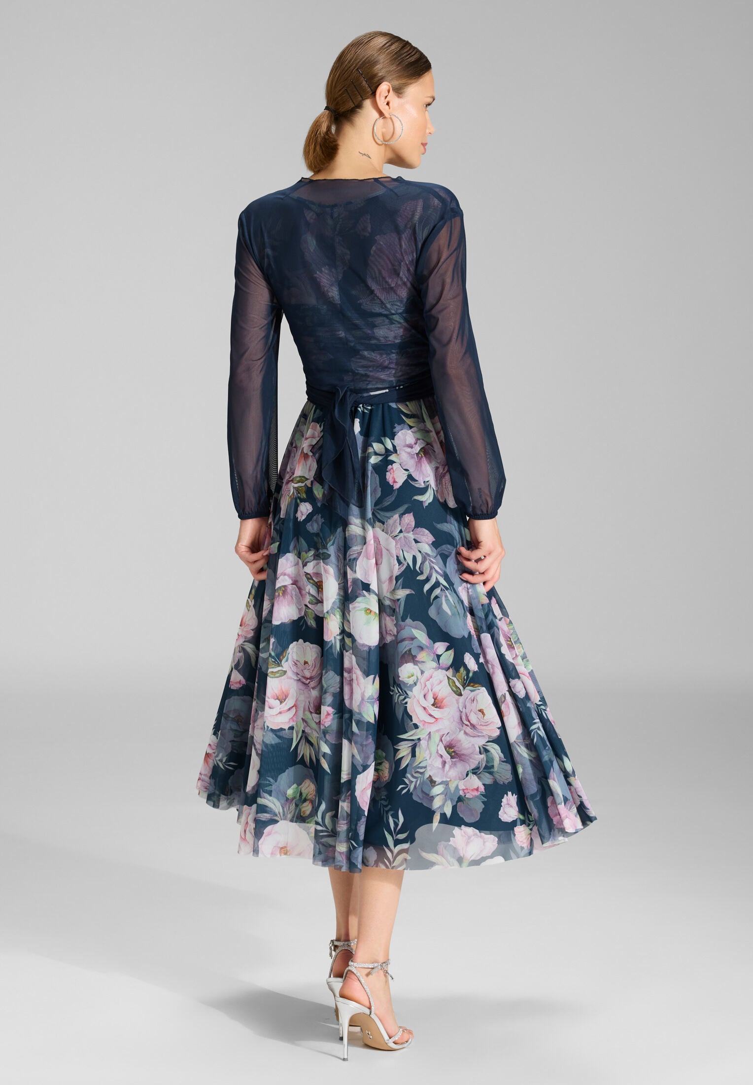 Wickelbolero aus Mesh