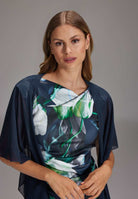 Fließende Chiffon-Stola