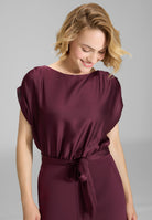 Jumpsuit aus Material-Mix