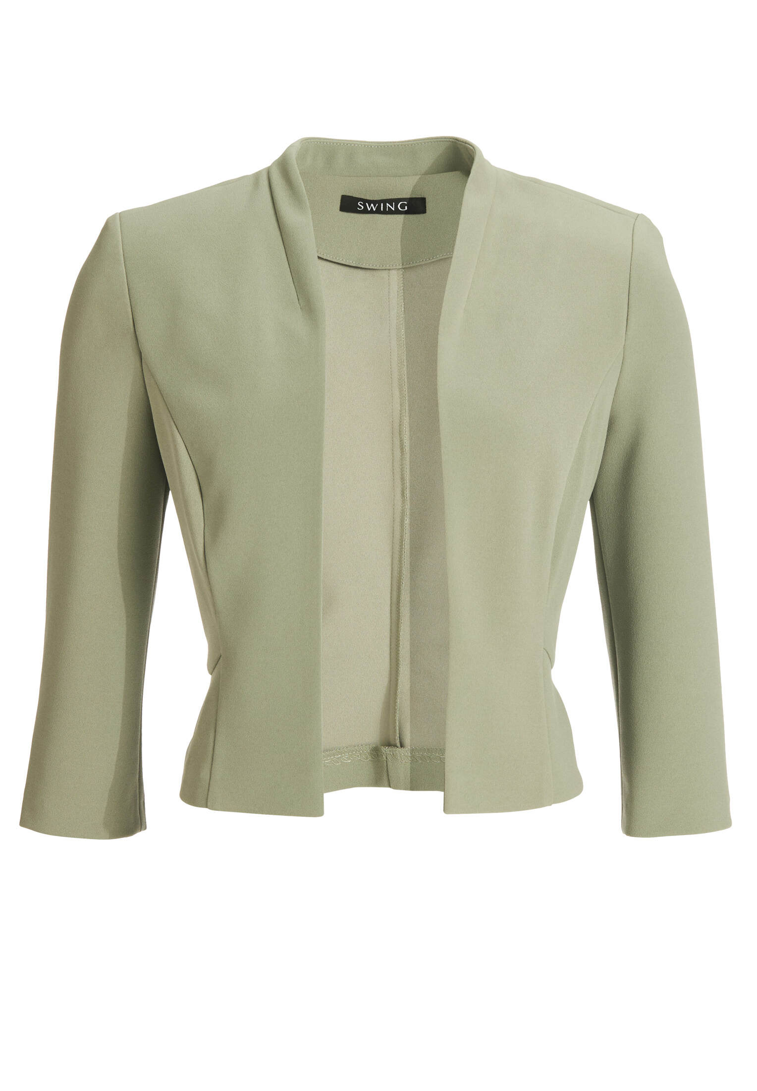 Taillierte Jacke aus Jersey Crêpe