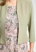 Taillierte Jacke aus Jersey Crêpe