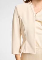 Taillierte Jacke aus Jersey Crêpe