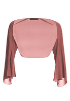 Stola aus Crinkle Chiffon