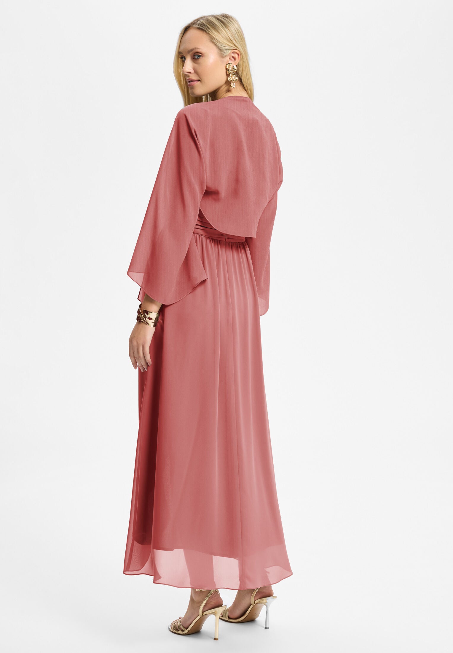 Stola aus Crinkle Chiffon