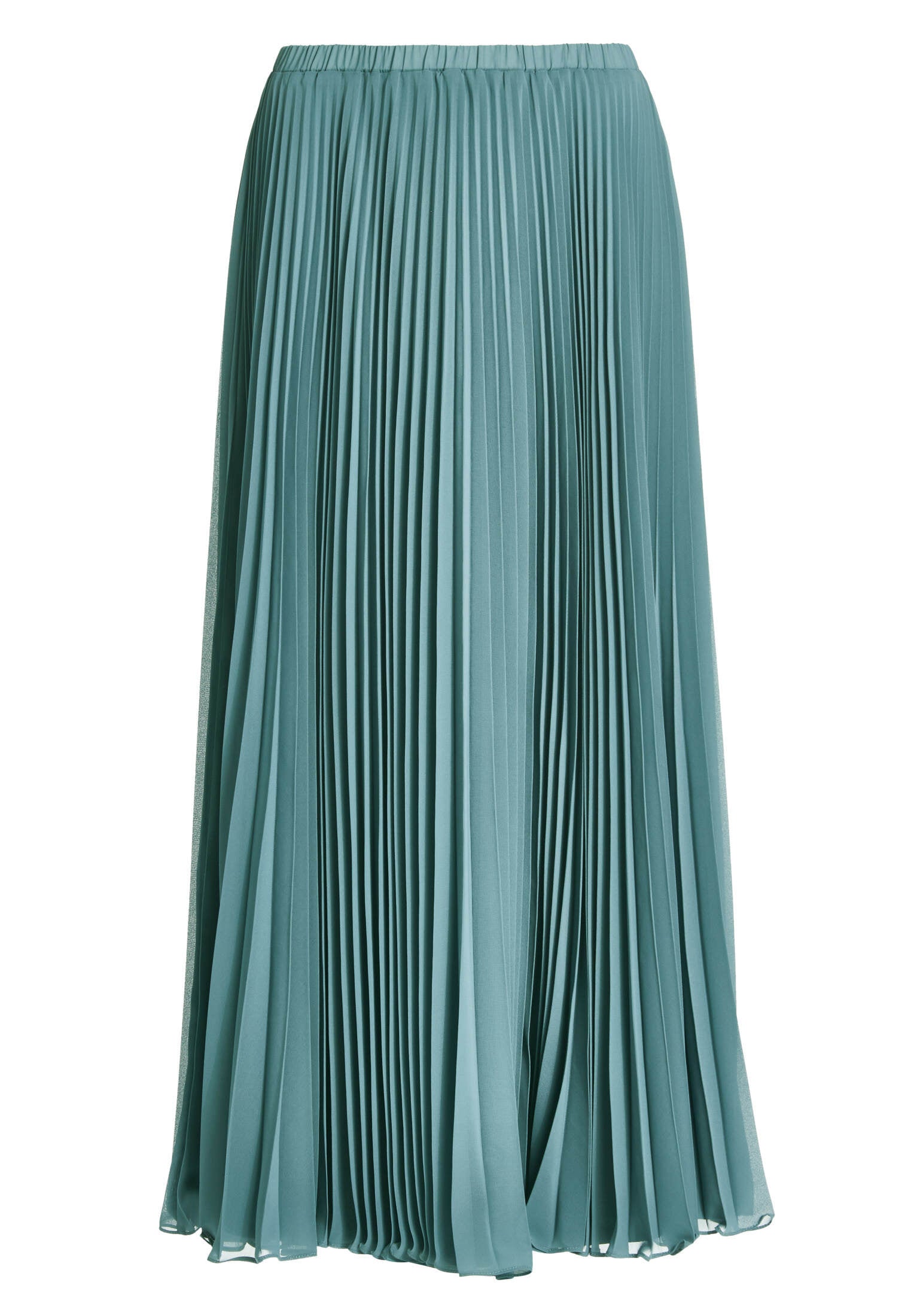 Plisseerock aus Chiffon mit elastischem Bund