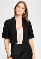 Jersey Bolero mit weiten Ärmeln