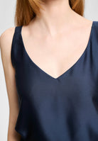 Top aus Satinchiffon