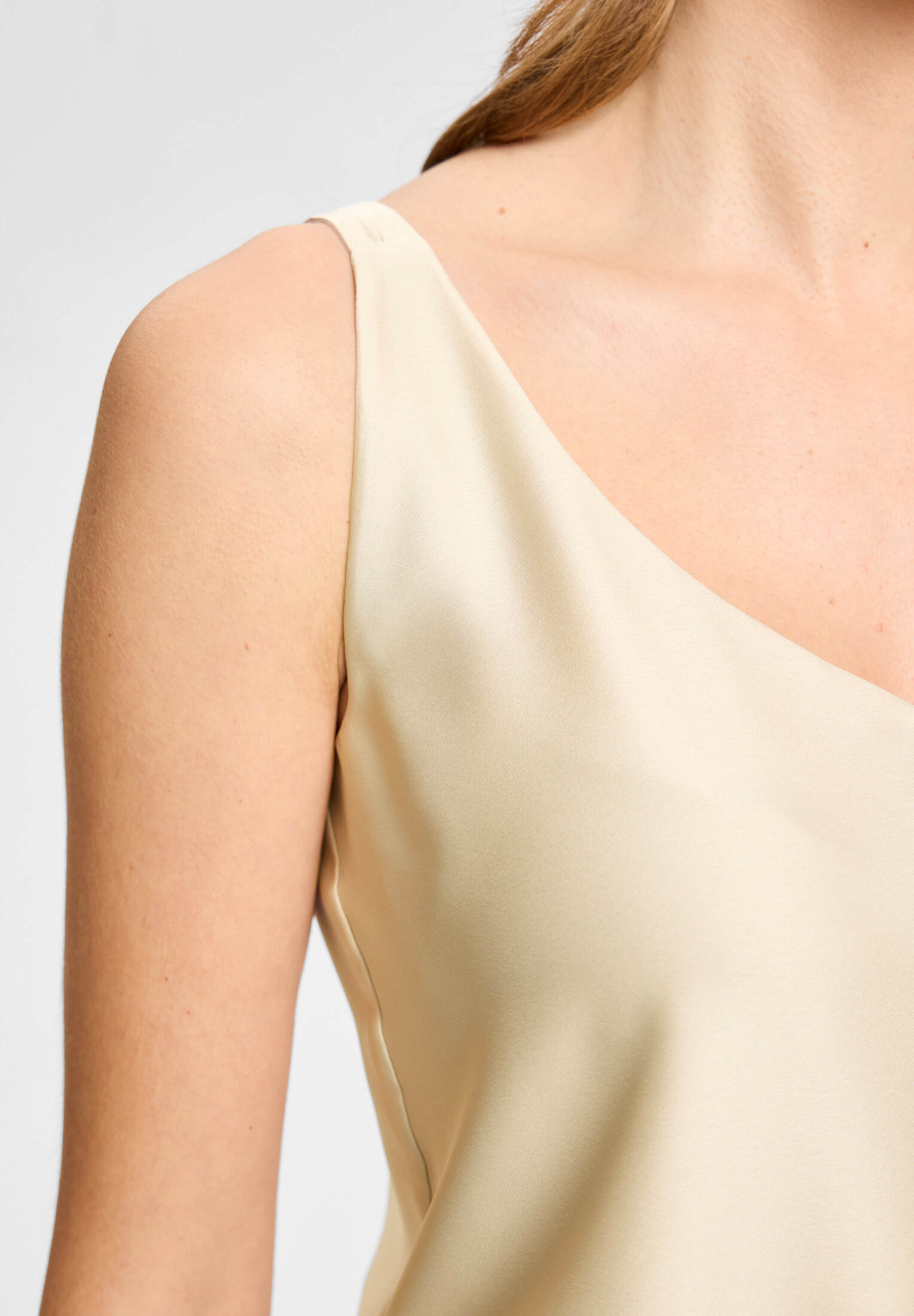 Top aus Satinchiffon