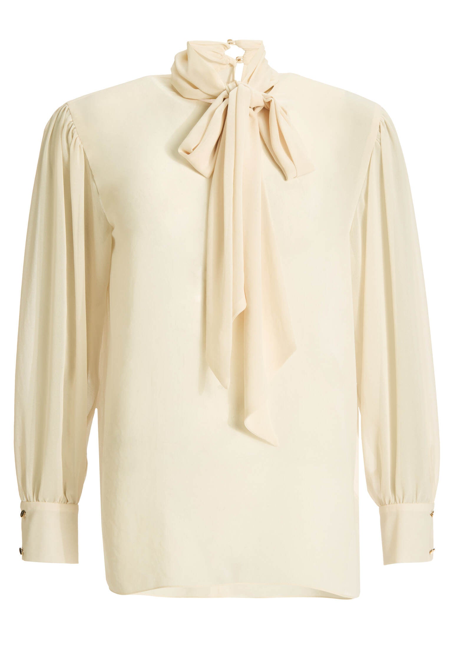 Schluppenbluse aus Chiffon