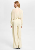 Schluppenbluse aus Chiffon