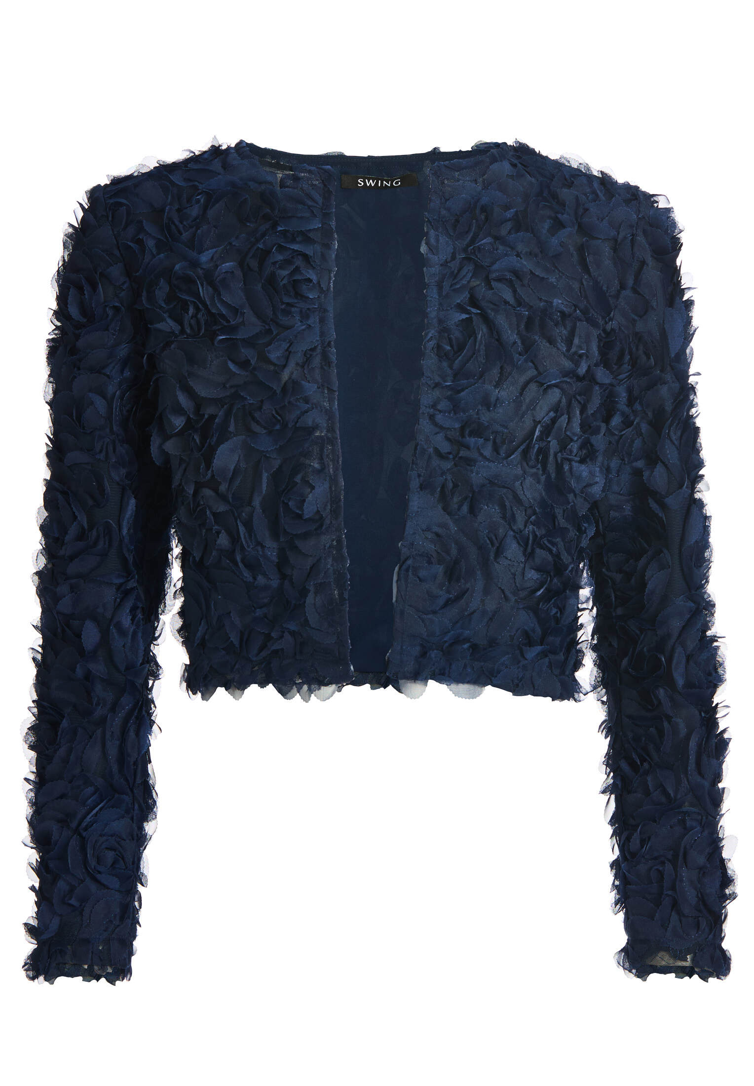 Jacke aus Blütenstoff