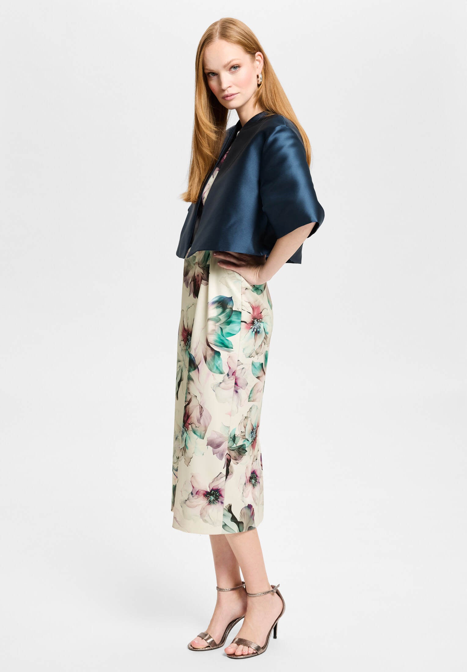 Oversized Jacke aus Twill