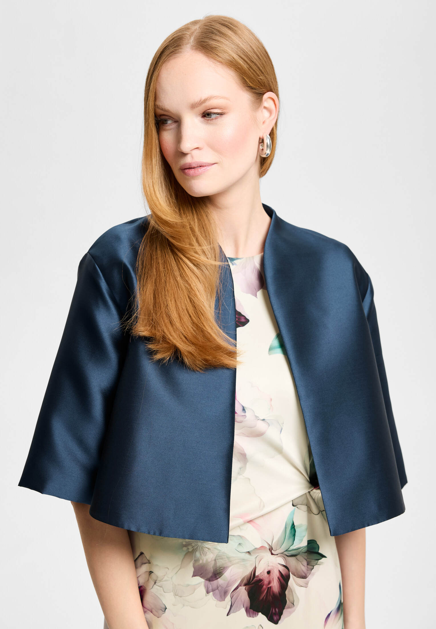 Oversized Jacke aus Twill