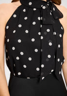 Schluppentop mit Polka Dots