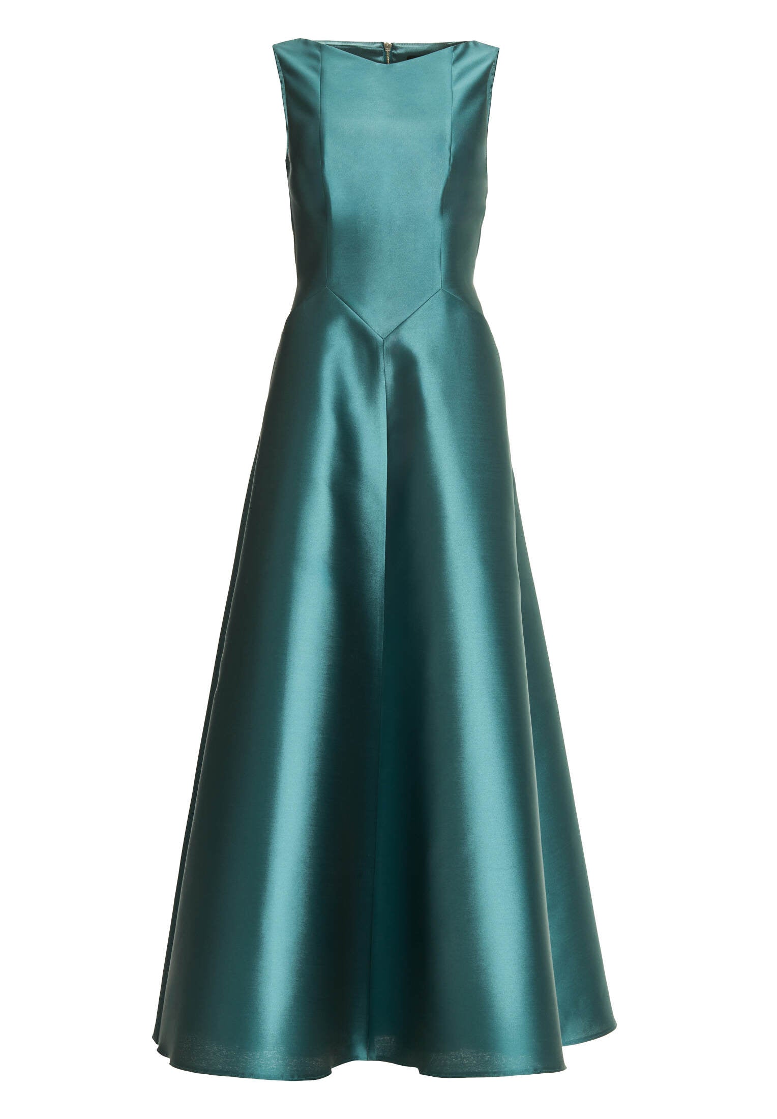 Robenartiges Abendkleid mit Eingrifftaschen