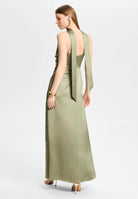 Abendkleid aus Stretch Satin