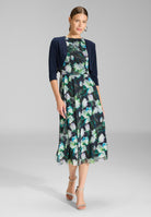 Bolero aus weichem Jersey navy