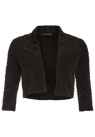 Bolero Jacke in Chenille Optik