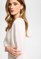 Strickbolero mit 3/4-Arm