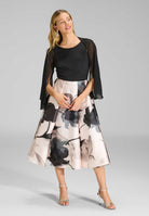 Leichte Chiffon-Stola black