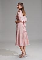 Zarte Chiffon-Stola im geraden Schnitt