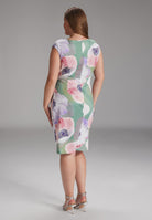 Scuba-Kleid mit Blumenprint