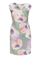 Scuba-Kleid mit Blumenprint