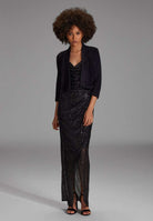 Jersey Bolero in Flausch Optik