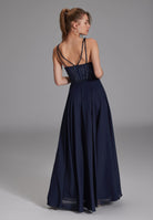 Corsagenkleid im See-Through-Look