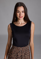 Jumpsuit mit weiter Hose in Animal Print